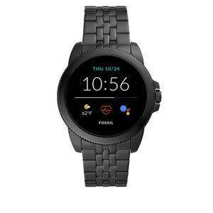 Fossil Men's Gen 5E 44mm Stainless Steel Touchscreen Smartwatch